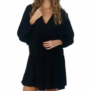 NWT Malai V Neck Cover Up Loner Dress sz M